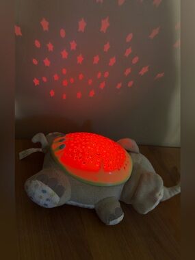 SwaddleMe Slumber Buddies Elephant Soother Musical Projector Night Light/Timer